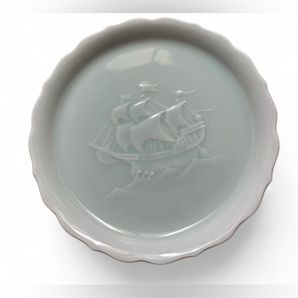 Imari Nabeshima Sehei Kiln Celadon Decorative Plate